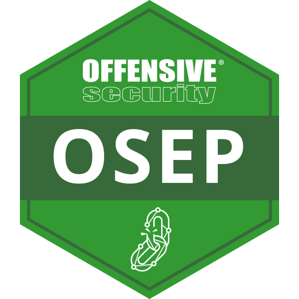 Badge officiel OSEP émis par OffSec
